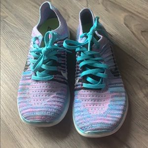 Nike Free Flyknit Sneakers/Shoes - Size 7.5